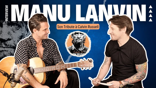 Interview Manu Lanvin | Son hommage à Calvin Russell + session acoustique