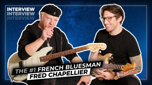 Fred Chapellier | Interview guitare à la main | Nouvel album "Live in Paris"
