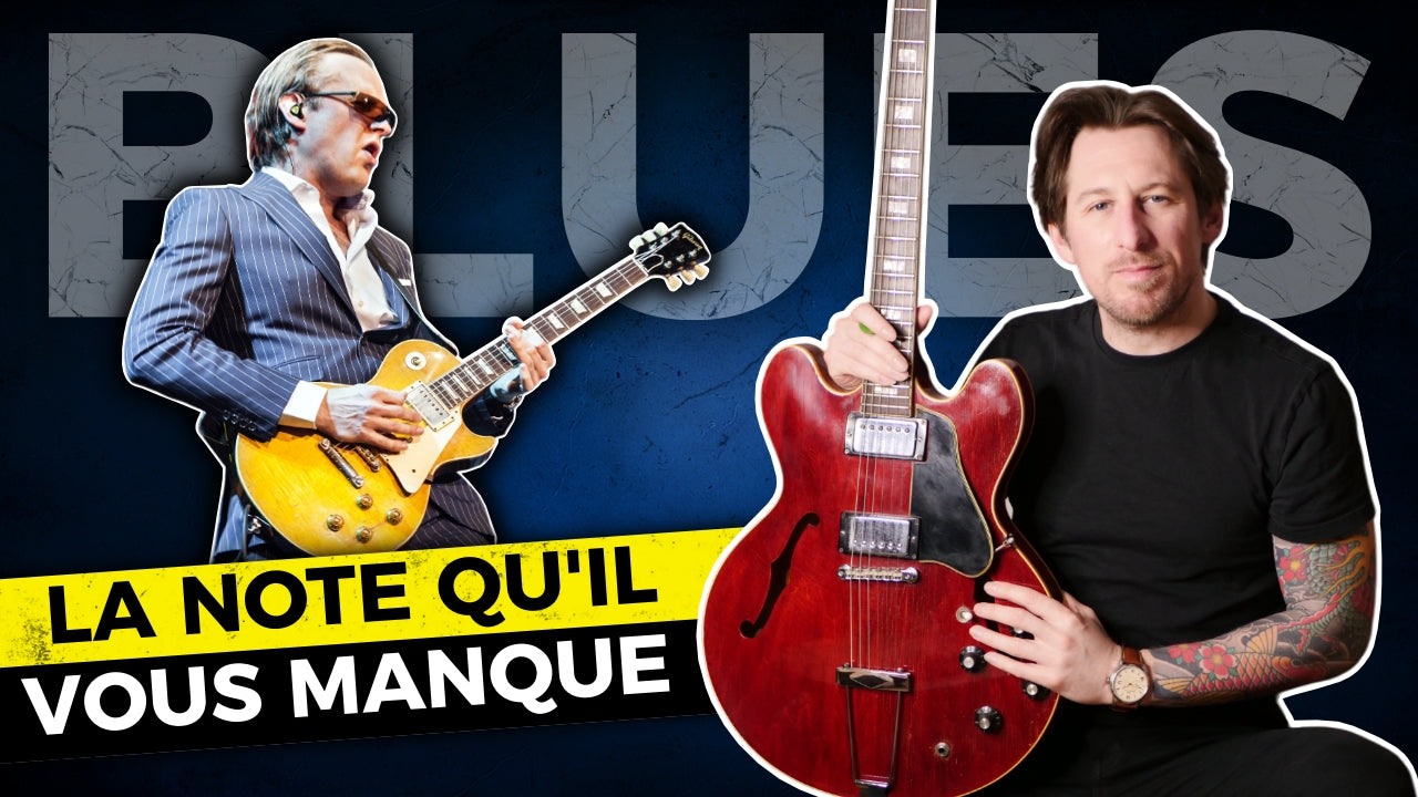 L'EXPRESSIVITÉ à la Joe Bonamassa | Blues mineur