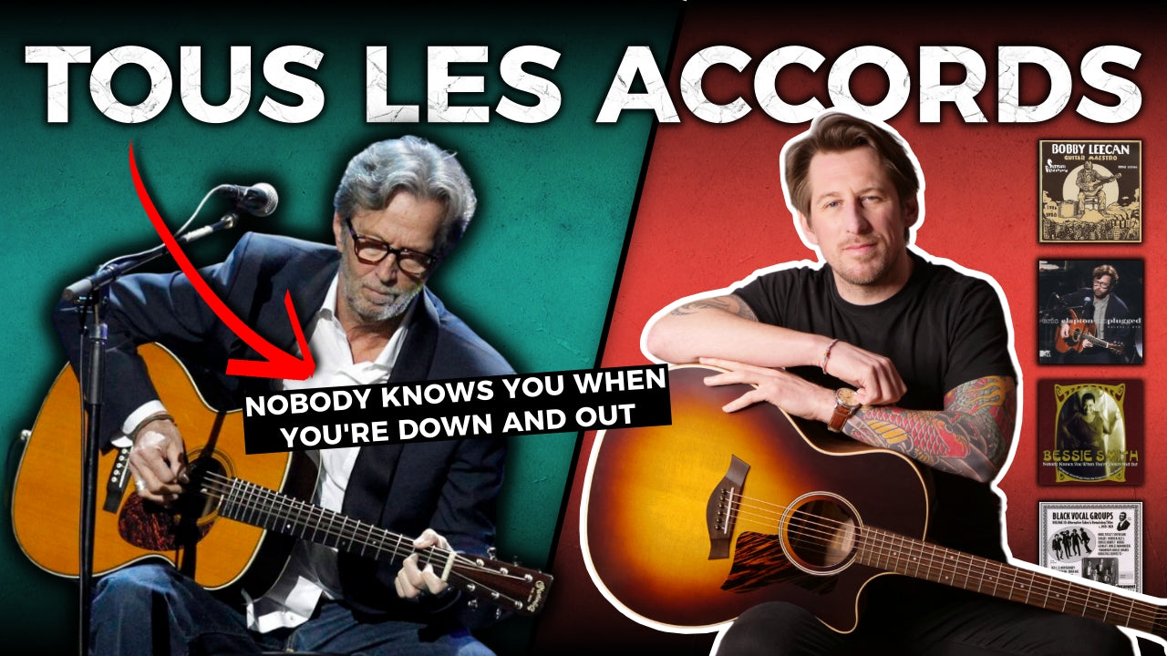 Tous les accords du Blues dans un seul morceau | Nobody Knows You When You're Down And Out