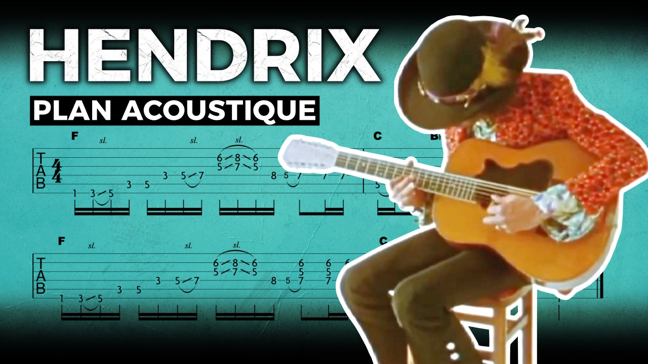 Plan Hendrixien sur une acoustique