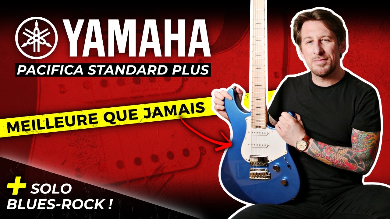 Le meilleur de Yamaha | Pacifica modèle Standard Plus (2024) + solo Blues-rock