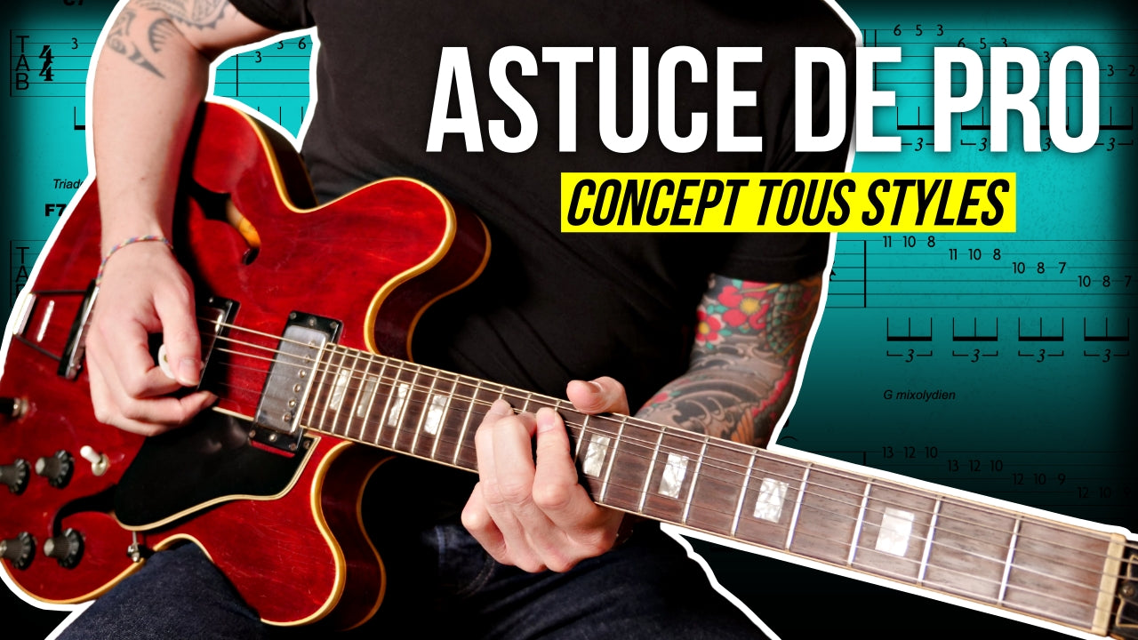 Astuce de pro | Idée musicale à jouer sur un accord de 7e