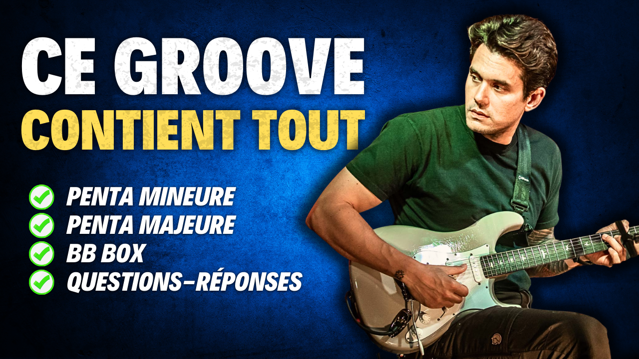 TOUT pour passer un cap à la guitare | Plan à la manière de John Mayer