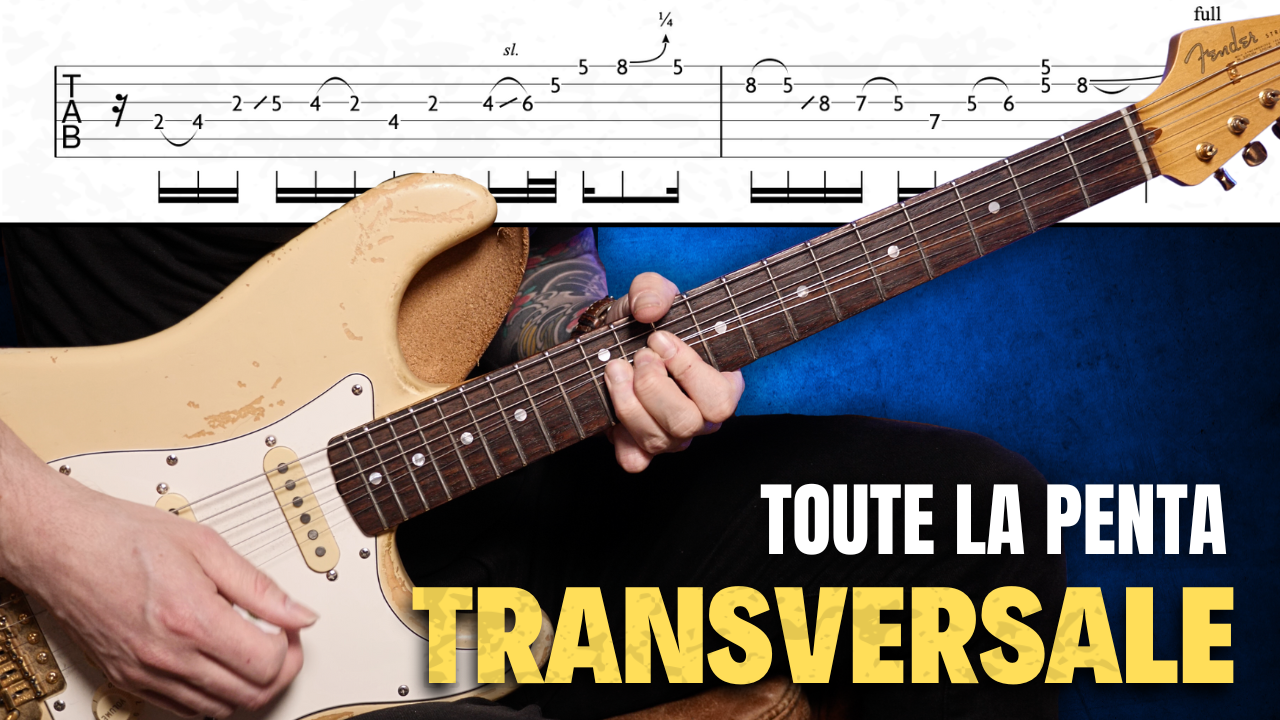Plan pentatonique sur (presque) tout le manche