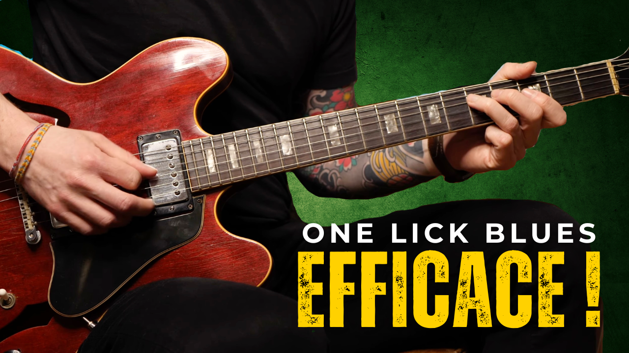 One Lick Blues | Blues facile et efficace