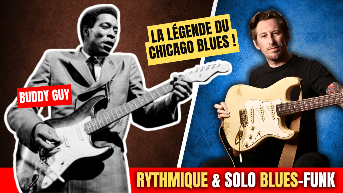 Le BLUES-FUNK de Buddy Guy | Rythmique + solo