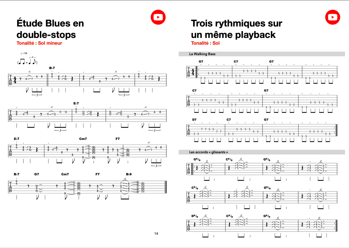 Mes leçons Blues - Livres n° 1, 2 & 3
