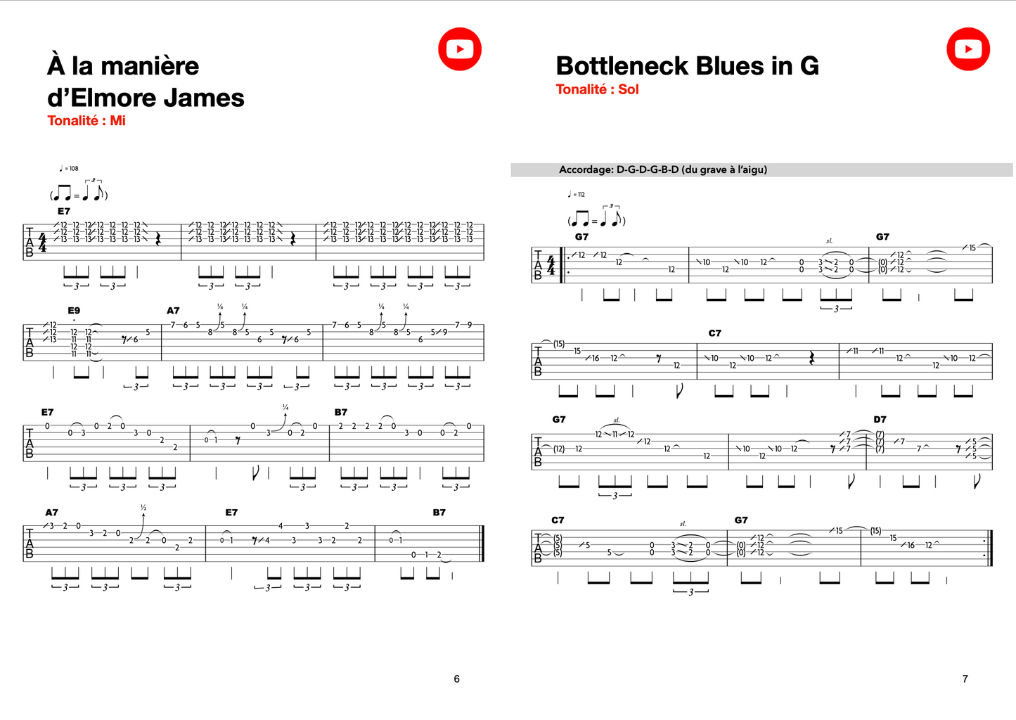 Mes leçons Blues - Livres n° 1, 2 & 3