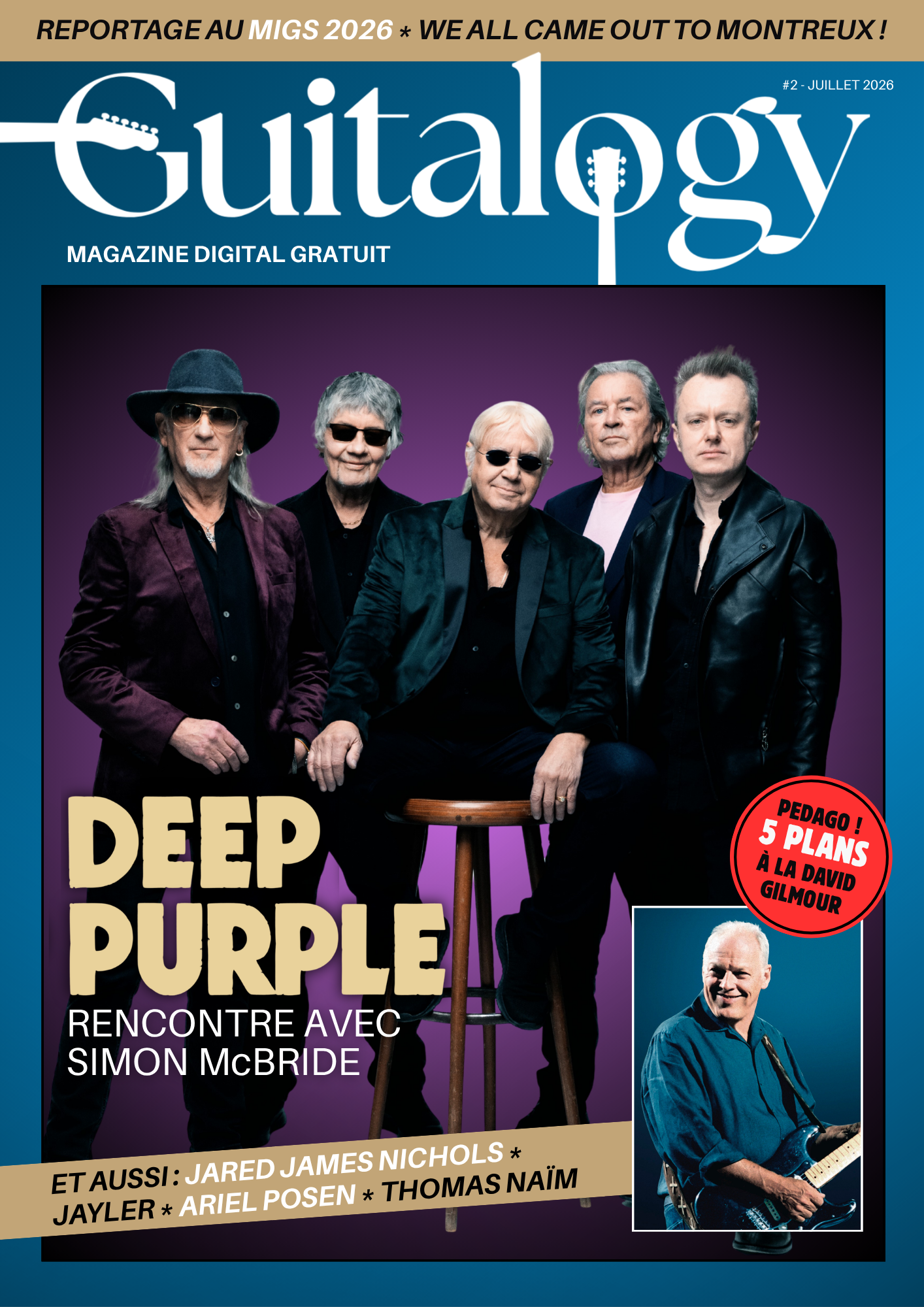 Guitalogy #2 - Deep Purple - Juillet 2026 (disponible le 4 juillet)