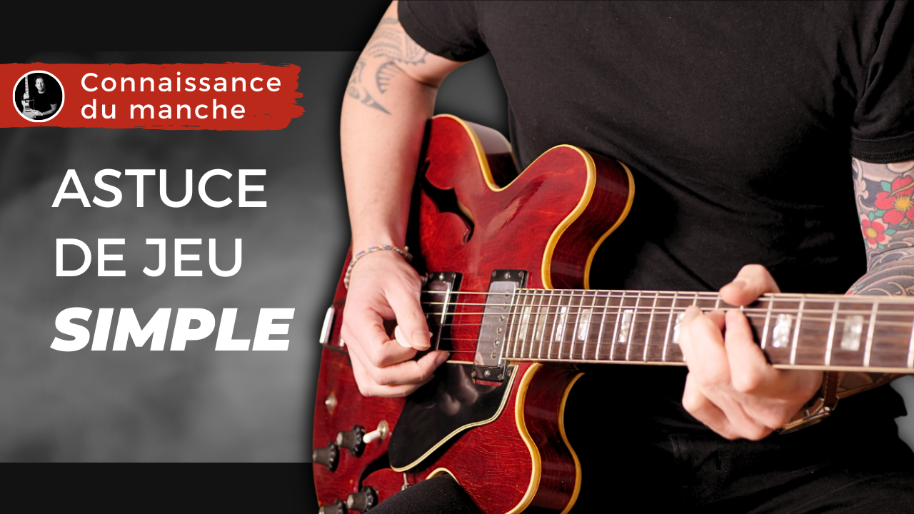 Comprendre la transversalité du manche | Plan Blues-rock