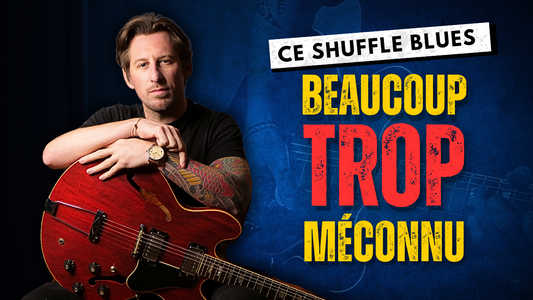 Cette façon de jouer la rythmique Blues est trop méconnue | Tuto