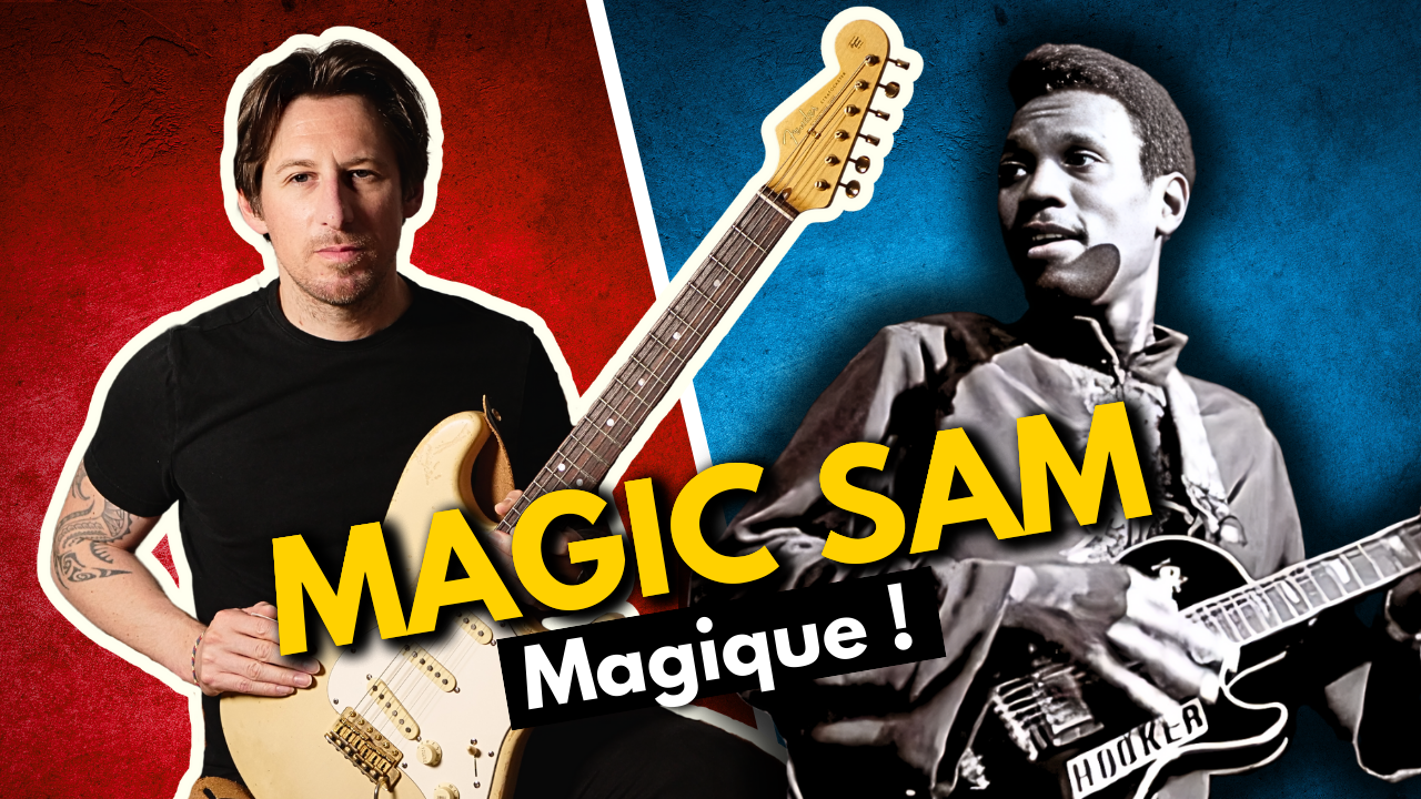 Ce plan à la Magic Sam, héros du Chicago Blues