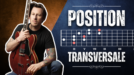 Découvrez cette position penta | Plan Blues en Do