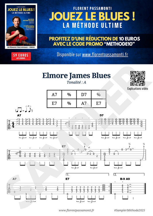 Sampler GRATUIT méthode "Jouez le Blues"