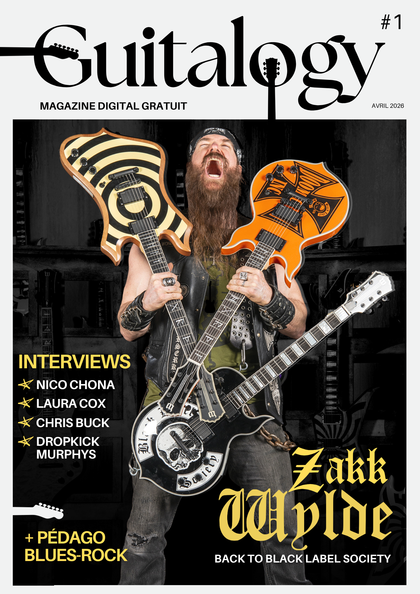 Guitalogy #1 (sortie le 27 mars 2026)
